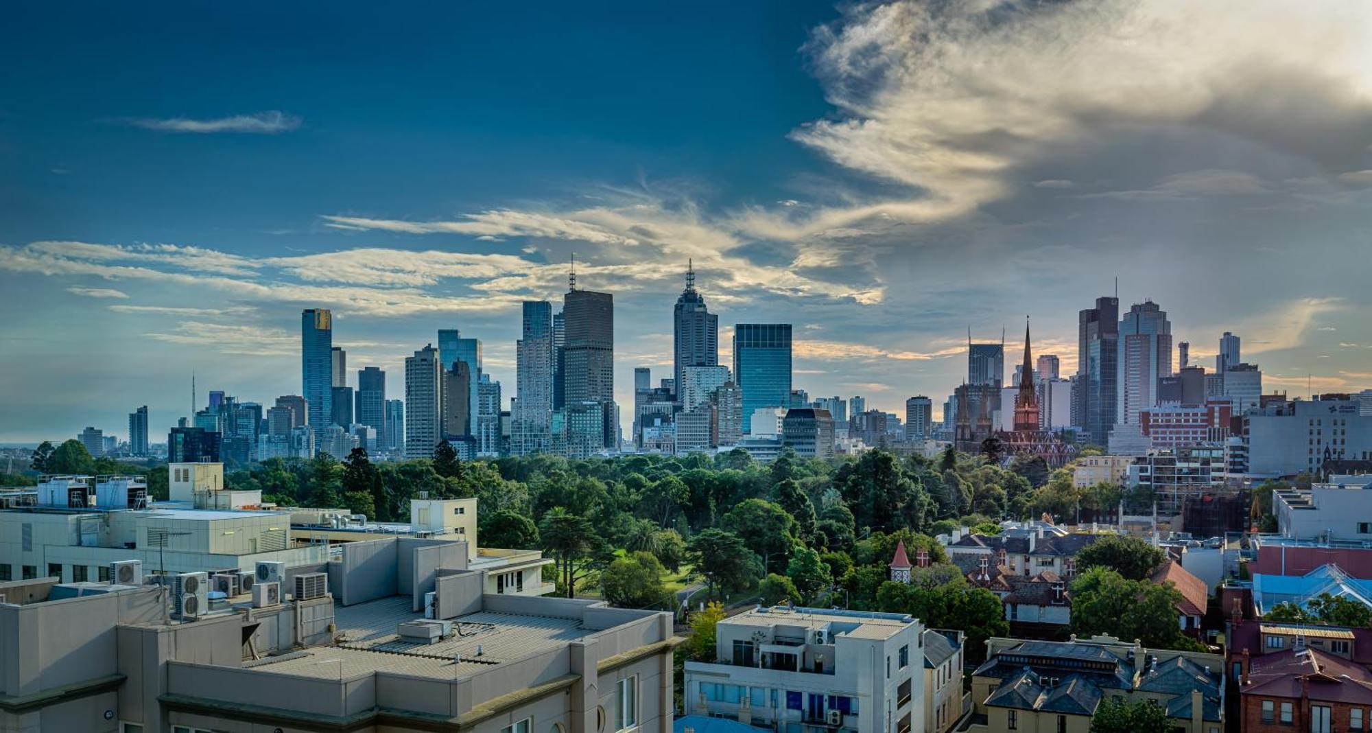 Adele Apartment Hotel East Melbourne Exteriör bild